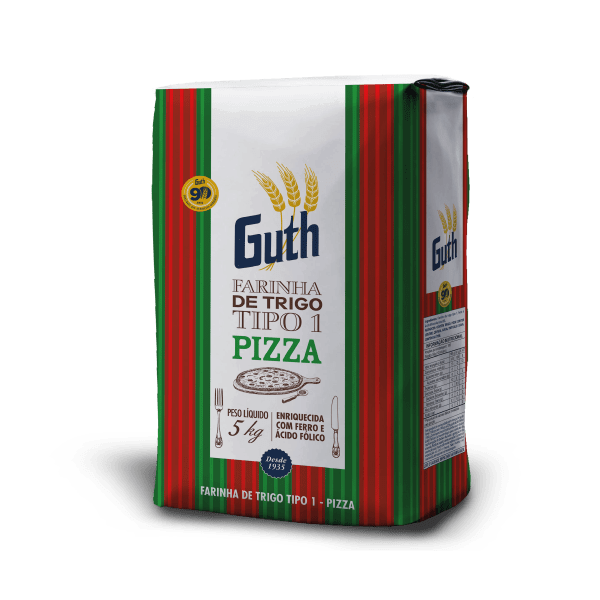 FARINHA DE TRIGO TIPO1 PIZZA GUTH 5KG PP - Imagem 2